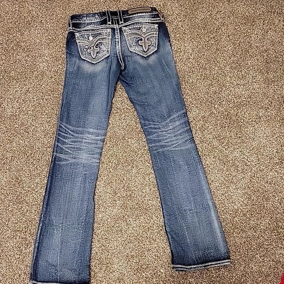 Rima Boot Stretch rock revival Jeans - Picture 6 of 6